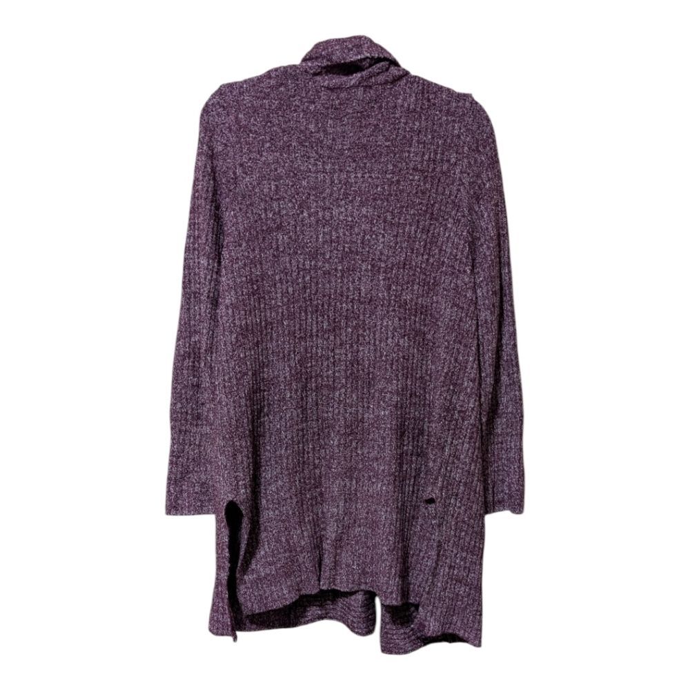 Barefoot Dreams Cozychic Lite Montecito Heathered Cardigan Open Size Large - Picture 2 of 5